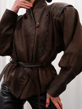 Load image into Gallery viewer, “Amazone” leather jacket