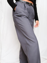 Load image into Gallery viewer, Grey suits pants