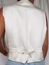 Load image into Gallery viewer, « lotus » satin vest