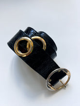 Load image into Gallery viewer, "Croco" leather belt