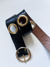 Load image into Gallery viewer, "Croco" leather belt