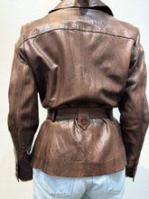 Load image into Gallery viewer, REDSKINS leather trench
