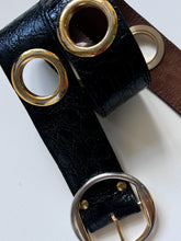 Load image into Gallery viewer, "Croco" leather belt