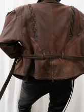 Load image into Gallery viewer, “Amazone” leather jacket
