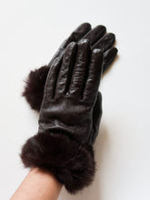 Load image into Gallery viewer, “Chloe” leather gloves