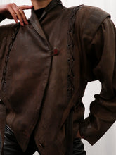 Load image into Gallery viewer, “Amazone” leather jacket