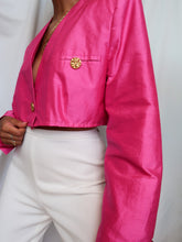 Load image into Gallery viewer, "Cordoba" silk reworked jacket