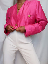 Load image into Gallery viewer, "Cordoba" silk reworked jacket