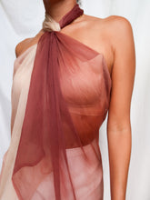 Load image into Gallery viewer, "Desert" silk scarf