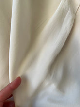 Load image into Gallery viewer, "Alma" ivory silk shirt