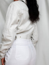 Load image into Gallery viewer, "Blanca" leather jacket