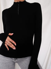 Load image into Gallery viewer, "Milan" silk turtleneck