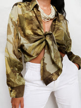 Load image into Gallery viewer, OLIVIER STRELLI silk shirt