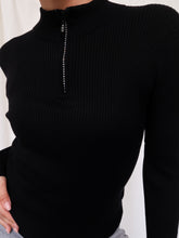 Load image into Gallery viewer, "Milan" silk turtleneck
