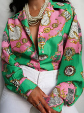 Load image into Gallery viewer, "Dolce vita" silk shirt