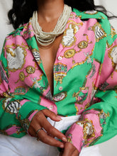 Load image into Gallery viewer, "Dolce vita" silk shirt