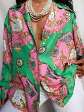 Load image into Gallery viewer, "Dolce vita" silk shirt