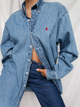 Load image into Gallery viewer, POLO RALPH LAUREN denim shirt