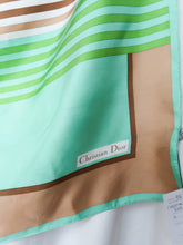 Load image into Gallery viewer, CHRISTIAN DIOR silk scarf