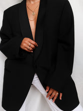 Load image into Gallery viewer, Smoking black blazer