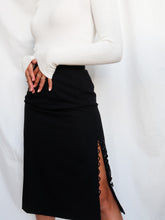 Load image into Gallery viewer, "Ava" black skirt