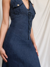 Load image into Gallery viewer, "Portofino" linen dress