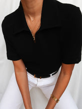 Load image into Gallery viewer, "Ivana" knitted polo