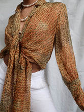Load image into Gallery viewer, "Lilly" silk shirt