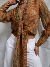 Load image into Gallery viewer, "Lilly" silk shirt