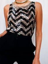 Load image into Gallery viewer, "Lena" Sequin top