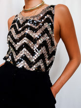 Load image into Gallery viewer, "Lena" Sequin top