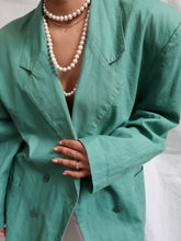 Load image into Gallery viewer, "Noah" linen and cotton blazer
