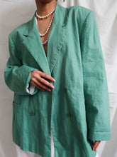 Load image into Gallery viewer, "Noah" linen and cotton blazer