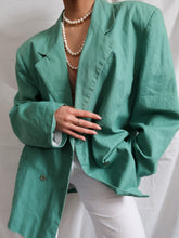Load image into Gallery viewer, "Noah" linen and cotton blazer