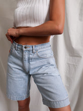 Load image into Gallery viewer, "Bermudes" denim shorts