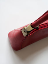 Load image into Gallery viewer, "Red flag" leather bag
