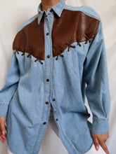 Load image into Gallery viewer, "Rodeo" denim shirt