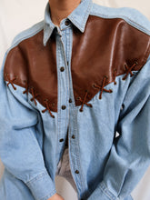 Load image into Gallery viewer, "Rodeo" denim shirt