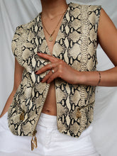 Load image into Gallery viewer, NOUCHKA leather vest