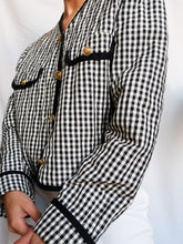 Load image into Gallery viewer, ANDRES vichy vest