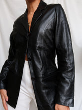 Load image into Gallery viewer, Leather tailored vest