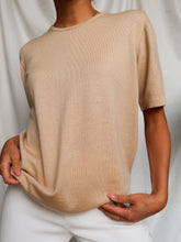 Load image into Gallery viewer, "Serena" knitted tee