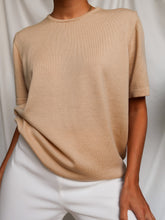 Load image into Gallery viewer, "Serena" knitted tee
