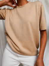 Load image into Gallery viewer, "Serena" knitted tee
