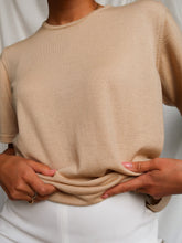 Load image into Gallery viewer, "Serena" knitted tee