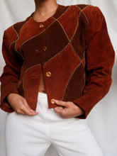 Load image into Gallery viewer, "Patty" 80' leather jacket