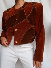Load image into Gallery viewer, "Patty" 80' leather jacket