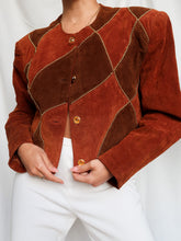 Load image into Gallery viewer, "Patty" 80' leather jacket