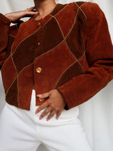 Load image into Gallery viewer, "Patty" 80' leather jacket