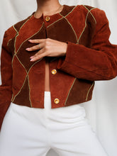 Load image into Gallery viewer, "Patty" 80' leather jacket